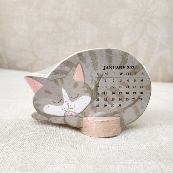 Molly & Rex Office Molly Rex 224 Sleeping Cat 2 Month Mini 3 Stand